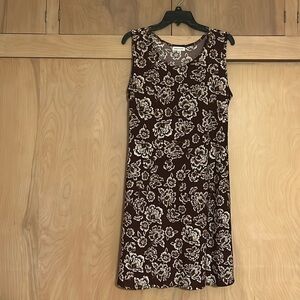Jon & Anna Burgundy Floral Mini Dress